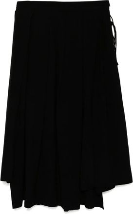 Yohji Yamamoto Gonna plissettata - Nero