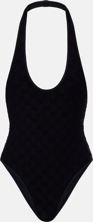 Gucci Costume intero in jersey con spugna GG