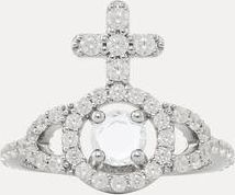 Vivienne Westwood Olympia Ring Silver Unisex