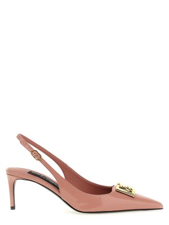 Dolce & Gabbana Multicolor Calfskin Mid Heel Womens Pumps
