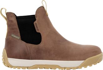 Xtratuf Xtratuf Mens Adb Leather Ankle Deck Boot Leather Men In Earth M