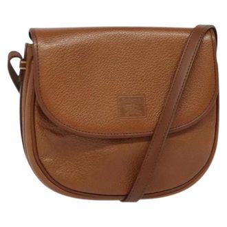 Burberry Pre-owned Cross Body Bags, female, Brown, Size: ONE SIZE Pre-owned Vintage Shoulder Bag