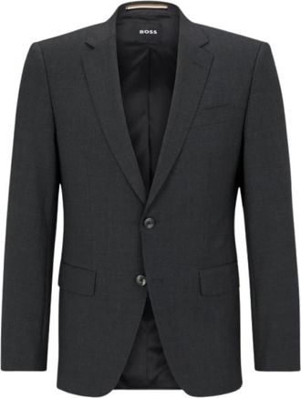 HUGO BOSS Kostuums - Heren - Blazers - Grijs - XS - Jassen