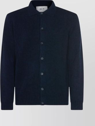 Nn.07 collared crewneck sweater ribbed cuffs