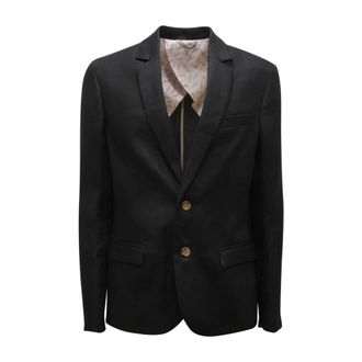 Imperial Giacca in lino Jz3Bfrc - - Jackets - Uomo - Nero - M