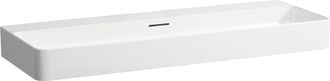 Laufen Lavabo Laufen Val, Bajo Encimera, Sin Agujero Para Grifo, Con
