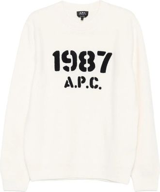 A.P.C. A. p.c. Crew-neck Long-sleeve Sweater