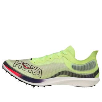 Hoka One One Cielo FlyX Elite Spikes Neon Yuzu Squid Ink 1175930-NZS