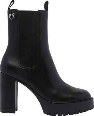 Pinko Black Clara Pump Booties
