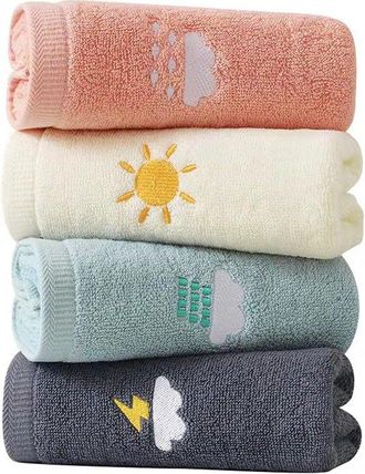 OEM Juego De 4 Toallas De Algod&oacute;n De Lujo: Ultrasuaves Y Altamente Absorbentes Ideales Para El Ba&ntilde;o, El Deporte Y El Bienestar