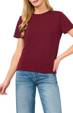 Ted Baker Floral Crewneck T-Shirt in Crisp Merlot at Nordstrom Rack, Size X-Large
