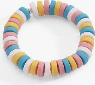 Alex and Ani Smarties Candy Stretch Bracelet in Silver at Nordstrom