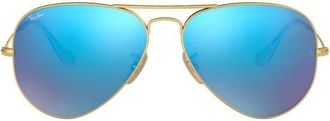 Ray-Ban Heren, Accessoires, Geel, Maat: 62 MM