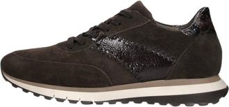 Gabor Schoenen, Dames, Bruin, 36 1/2 EU, Sneaker Low