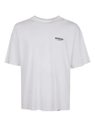 Represent logo T-shirt - men - Cotton - M - White