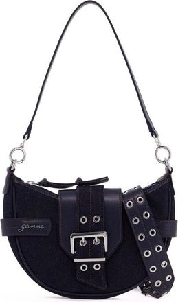 Ganni Bucky Denim Small Bag