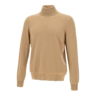 Gran Sasso Turtlenecks, male, Beige, 2XL, Cycling Turtleneck