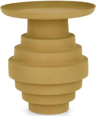 BIZZOTTO Design Beistelltisch Amba ø 35.5 x 40 cm, Senfgelb