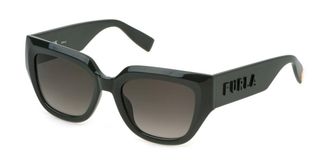 Furla SFU809V 06WT Mens Sunglasses Green Size 53