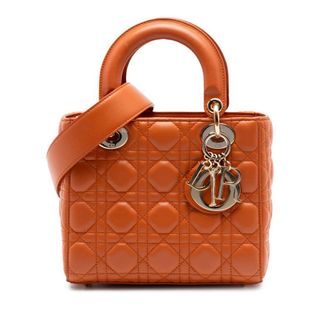 Dior Pre-owned Dior Small Lambskin Cannage MyABCDior Lady Dior Ladies KT5Z4IVYRNUPN0LP