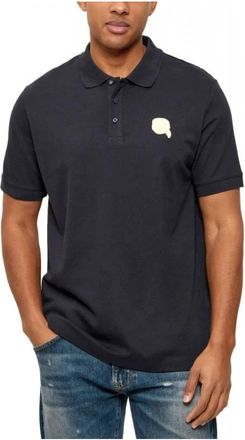 Karl Lagerfeld Polo Shirt - Heren - Polos - Blauw - 2XL - Tops