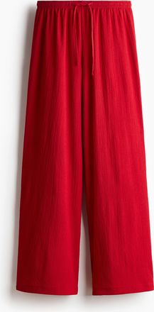 H&M Weite Schlupfhose - Red