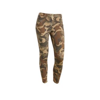 Freddy Pantaloni push up WR.UP 7/8 clessidra superskinny camouflage