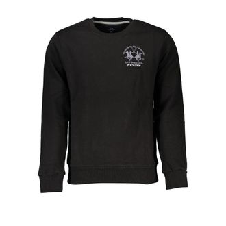 La Martina La Martina Zwart Katoenen Heren Sweatshirt