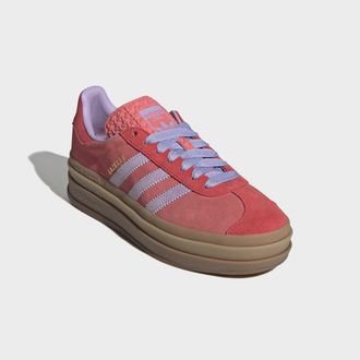 adidas Sneaker ADIDAS ORIGINALS, Damen, Gr. 38,5, semi flash rot, powder plum, semi lucid rot, Leder, Schuhe Sneaker