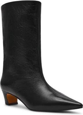 Steve Madden Lytton Pointed Toe Boot in Black Patent at Nordstrom Rack, Size 6.5