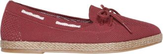 Skechers Platte jute sandalen voor dames (Donkere Roos)