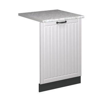 Vicco Panel Frontal Del Lavavajillas Fame-line, Blanco Casa De Campo, 60 Cm, Et M&aacute;rmol Vicco