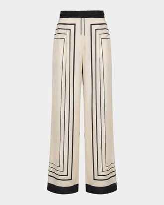 n/nicholas Sandra Wide Leg Pants