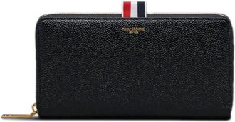 Thom Browne Portafoglio con zip - Nero