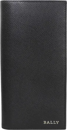 Bally Black Leather Long Wallet (Bi-Fold) (Pre-Owned)