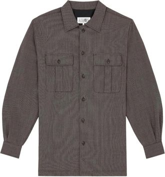 Maison Margiela Overhemden, Dames, Bruin, S, Mini jurk