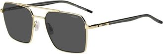 HUGO BOSS Sunglasses, male, Yellow, 57 MM, HG 1348/S J5G(Ir) Sunglasses