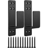 OEM Soporte De Seguridad Para Puertas De 2 Piezas, Barra De Soporte En Forma De U Para Asegurar Barricadas, Accesorio De Ferreter&iacute;a Para Puertas Y Sistema