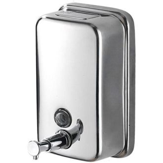 OEM Dispensador De Jab&oacute;n L&iacute;quido De Pared De 800 Ml Para Ba&ntilde;o Y Cocina, Acero Inoxidable Pulido -crezuo