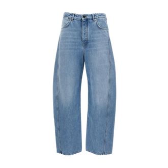 Givenchy Wide Jeans, male, Blue, W31, Loose-fit Jeans