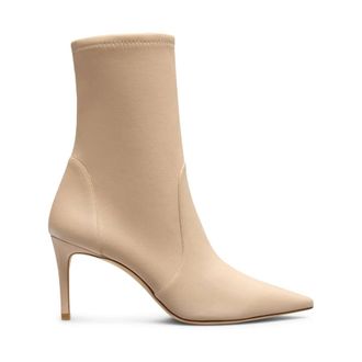 Stuart Weitzman Power Bootie 75 - Shoes - Mujer - Beige - 40 1/2 EU