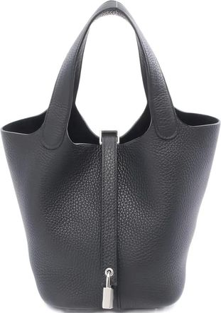 Hermès 2025 Picotin Lock PM tote bag - Black