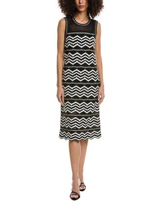 Karl Lagerfeld Sleeveless Chevron Knit Sweater