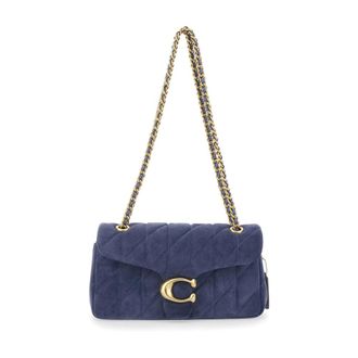 Coach Dames, Tassen, Blauw, Maat: ONE Size Su&egrave;de
