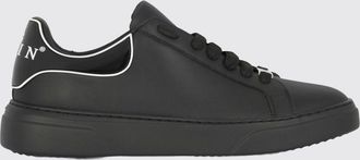Philipp Plein Sneakers basse in pelle bicolore con suola chunky e logo