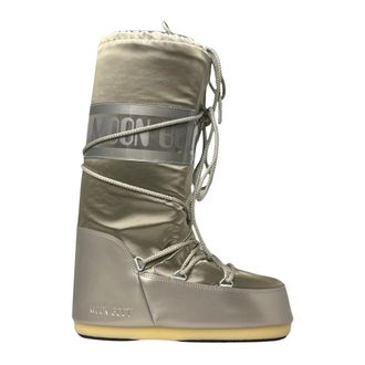 Moon Boot Moon Boot, Winter Boots, female, Green, Size: 9 US Icon Glance