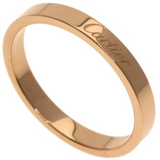 Cartier Pink Gold (18K) Band Ring (Pre-Owned)