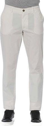 Trussardi Pantaloni Chino - - Trousers - Uomo - Bianco - 3XL