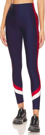 The Upside Ballpark 25 High Midi Pant In Navy