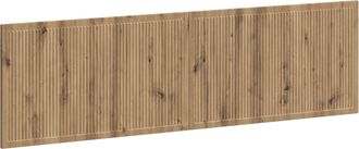 vidaXL Cabecero Montada En La Pared Ede Roble Artisan Vidaxl